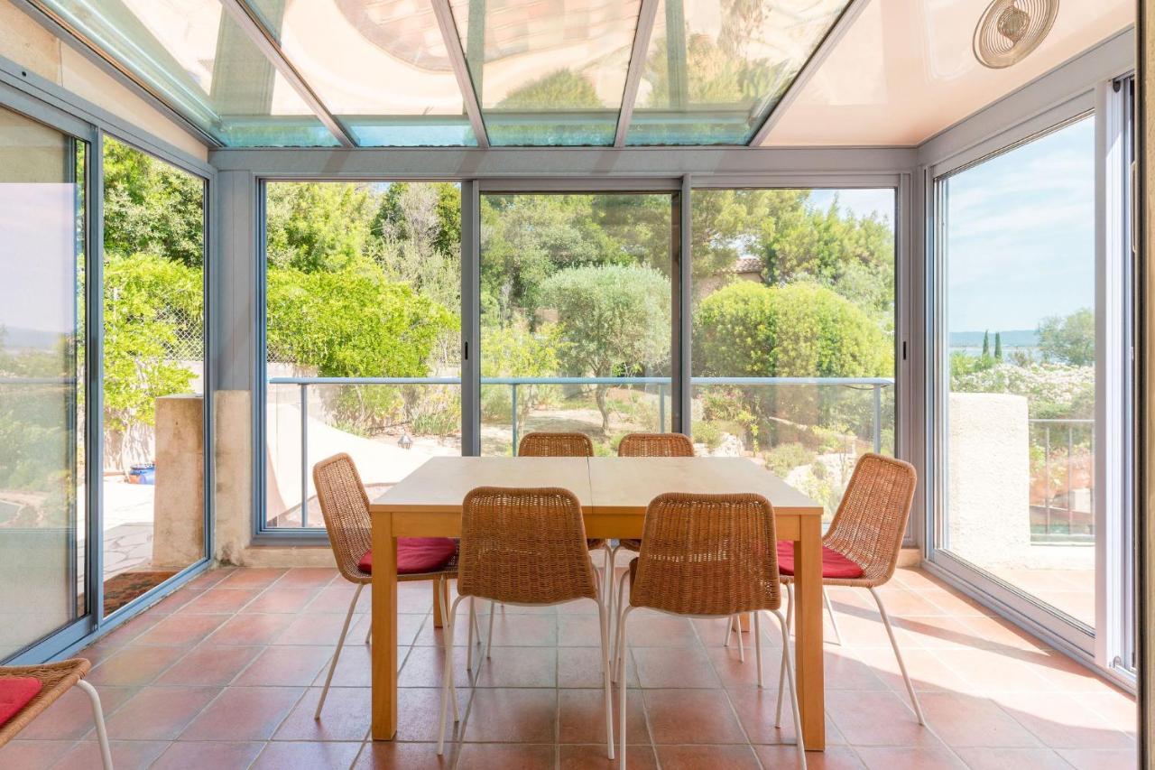 Villa Vue Mer Presqu'Ile De Giens Avec Piscine Йер Экстерьер фото