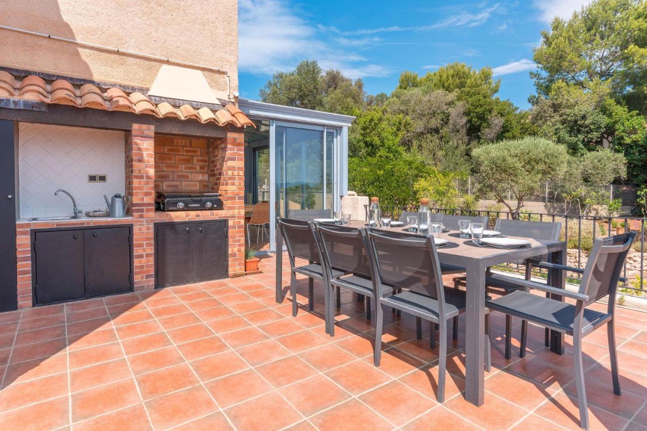 Villa Vue Mer Presqu'Ile De Giens Avec Piscine Йер Экстерьер фото
