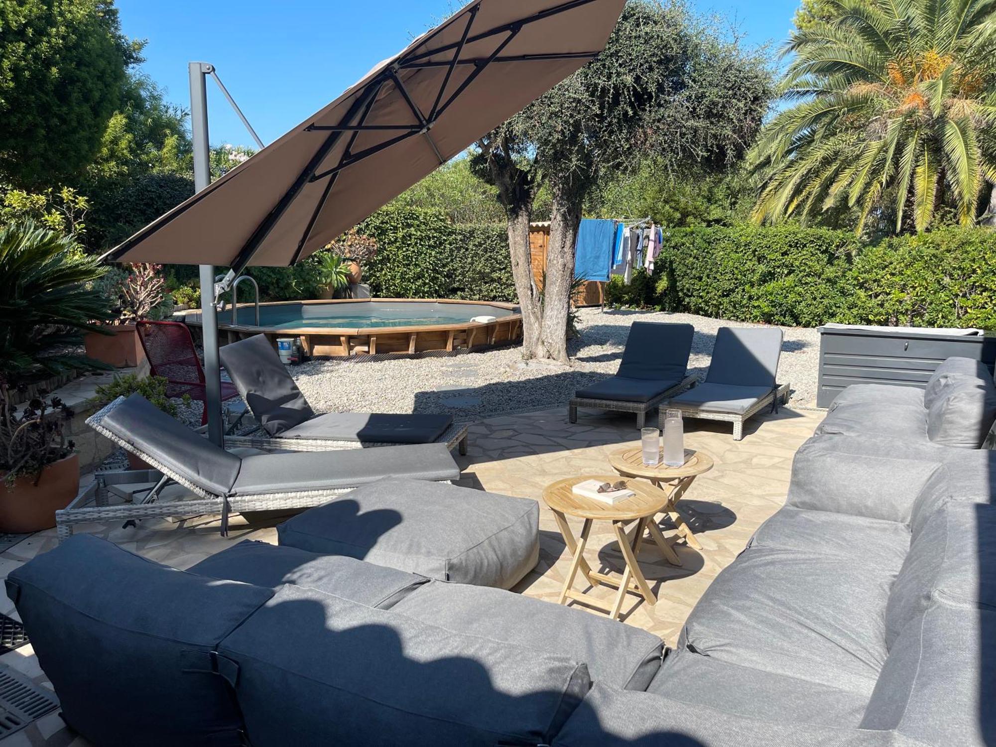 Villa Vue Mer Presqu'Ile De Giens Avec Piscine Йер Экстерьер фото